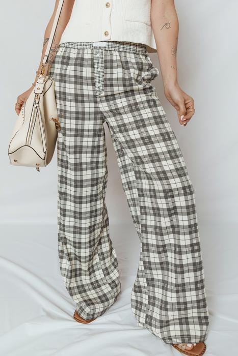 Chana Wide Leg Casual Pants