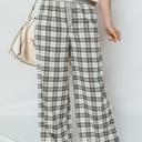 Gray Medium Chana Wide Leg Casual Pants