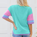  Chandler Half Sleeve Buttons Henley Top