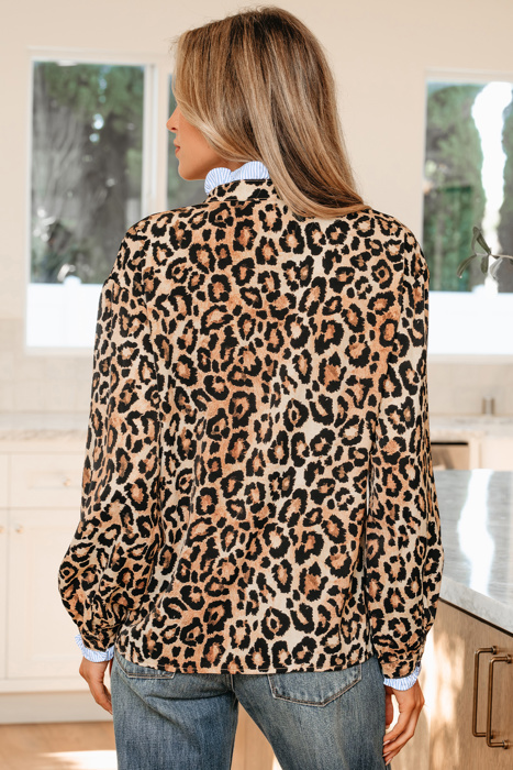 Charlee Frilled Trim Chic Shirt