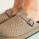  Charli Closed toe Platform Slippers