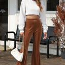  Charli High Waist Flare Corduroy Pants