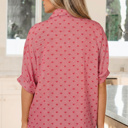  Charlie Sleeve Loose Valentine Shirt