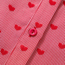  Charlie Sleeve Loose Valentine Shirt