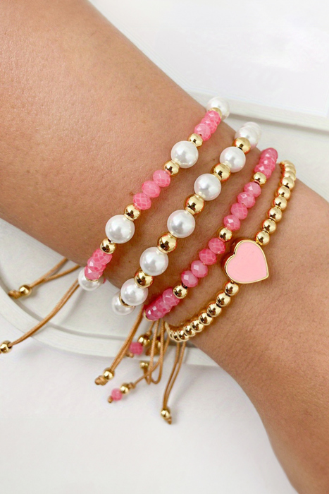 Chelsea String 4pcs Bracelet Set