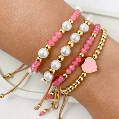 Chelsea String 4pcs Bracelet Set