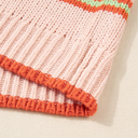  Chiola Pattern Knit Oversize Cardigan