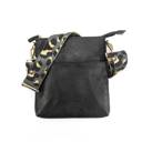 Black Gray/Silver Camo Chloe Crossbody | Choose Your Strap