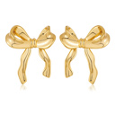  Chloe Design Plated Studded Earrings
