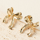  Chloe Design Plated Studded Earrings