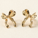  Chloe Design Plated Studded Earrings