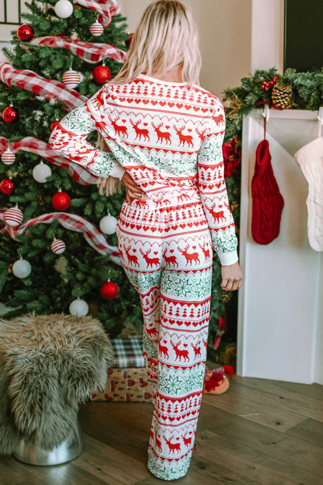 Christmas Pullover and Pants Lounge Set