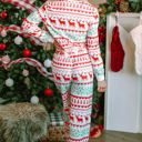  Christmas Pullover and Pants Lounge Set