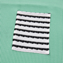  Claire Contrast Striped Patchwork Long Sleeve Top