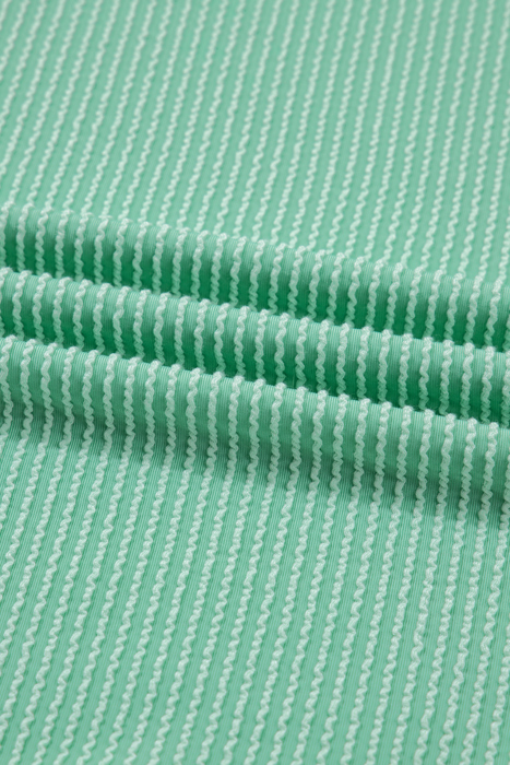 Claire Contrast Striped Patchwork Long Sleeve Top