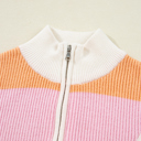  Claire Half Zip Oversize Sweater