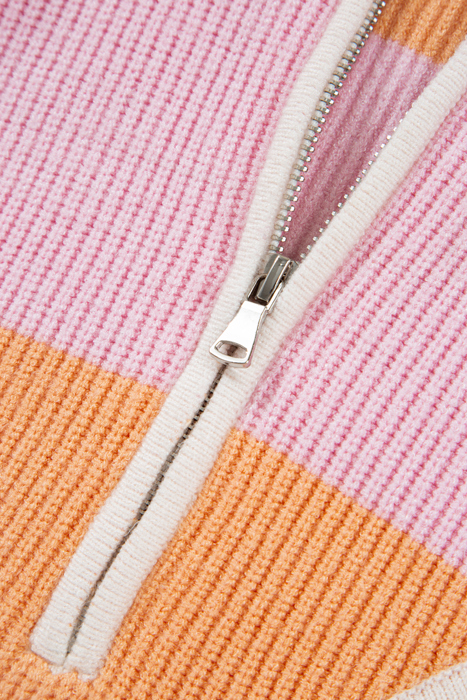 Claire Half Zip Oversize Sweater