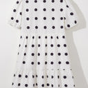  Claire Short Sleeve Buttoned Tiered Babydoll Dress