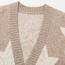  Clare Sherpa Star Cardigan