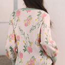  Clarimina Pattern Striped Loose Sweater