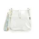 White Brite Boho Clear Courier | Choose Your Strap