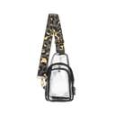 Black Brite Boho Clear Riley Sling | Choose Your Strap