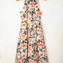  Clementine Floral Print Ruffled Maxi Dress