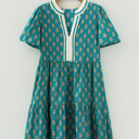  Clover Short Sleeve Floral Dress