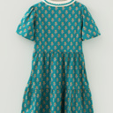  Clover Short Sleeve Floral Dress