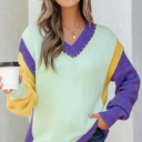  Colette Knitted Drop Shoulder Sweater