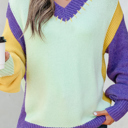  Colette Knitted Drop Shoulder Sweater