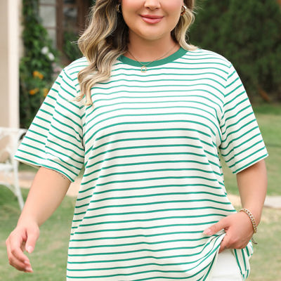 Collins Plus Size Stripe Top