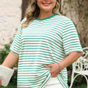 Collins Plus Size Stripe Top