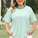  Collins Plus Size Stripe Top