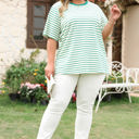  Collins Plus Size Stripe Top