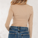  Collins Sleeve T Shirt Long Sleeve Top