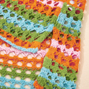  Cora Stripe Open Knit Sweater