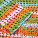  Cora Stripe Open Knit Sweater