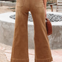  Courtney Cropped High Rise Wide Leg Jeans