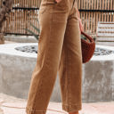 Courtney Cropped High Rise Wide Leg Jeans
