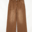  Courtney Cropped High Rise Wide Leg Jeans