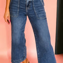 Ashleigh Blue Size 10 Courtney Cropped High Rise Wide Leg Jeans