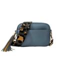 Blue Blue/Green Pattern Courtney Crossbody | Choose Your Strap