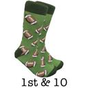 1st & 10 cRAZY sockS for MeN