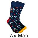 Ax Man cRAZY sockS for MeN