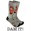 Dam It cRAZY sockS for MeN