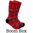 Boom Box cRAZY sockS for MeN