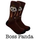 Boss Panda cRAZY sockS for MeN