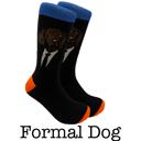 Formal Dog cRAZY sockS for MeN