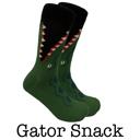 Gator Snack cRAZY sockS for MeN